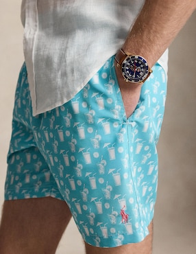Traje de baño Polo Ralph Lauren con bolsillos para hombre