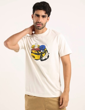 Playera The North Face cuello redondo para hombre