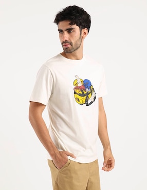 Playera The North Face cuello redondo para hombre