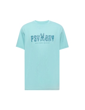Playera Psycho Bunny HD25 cuello redondo para hombre
