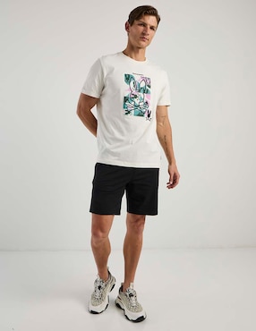 Playera Psycho Bunny cuello redondo para hombre