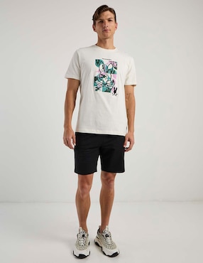 Playera Psycho Bunny cuello redondo para hombre