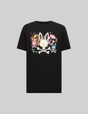 Playera Psycho Bunny cuello redondo para hombre