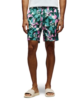Traje de baño Psycho Bunny con bolsillos para hombre