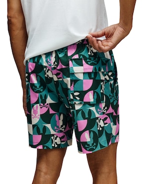 Traje de baño Psycho Bunny con bolsillos para hombre