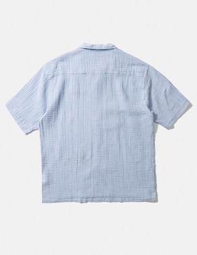 Camisa casual Edmmond Studios de algodón manga corta para hombre