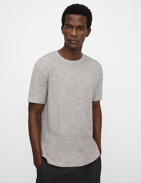 Playera Adolfo Dominguez cuello redondo para hombre