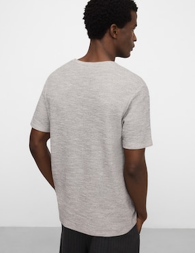 Playera Adolfo Dominguez cuello redondo para hombre