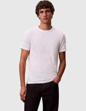 Playera Calvin Klein cuello redondo para hombre