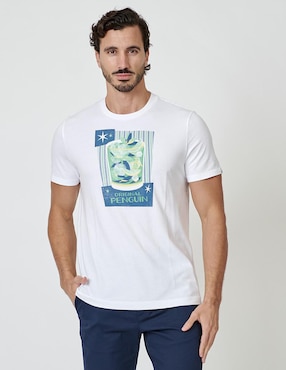 Playera Original Penguin cuello redondo para hombre