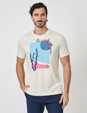 Playera Original Penguin cuello redondo para hombre