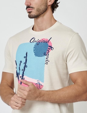 Playera Original Penguin cuello redondo para hombre