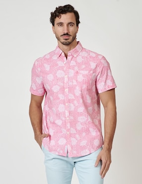 Camisa casual Original Penguin manga corta para hombre