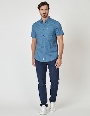 Camisa casual Original Penguin manga corta para hombre