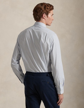 Camisa business casual Polo Ralph Lauren de algodón manga larga para hombre