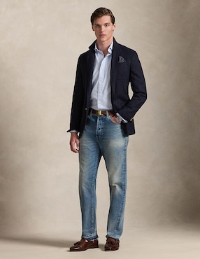 Camisa casual Polo Ralph Lauren de algodón manga larga para hombre