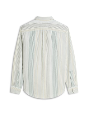 Camisa casual Tommy Hilfiger de algodón manga larga para hombre