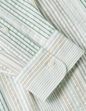 Camisa casual Tommy Hilfiger de algodón manga larga para hombre