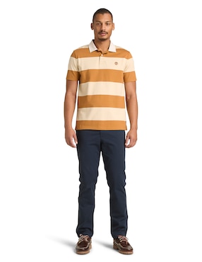 Playera tipo polo Timberland Sleeve para hombre