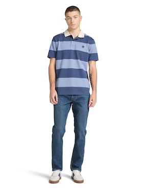Playera tipo polo Timberland Sleeve para hombre