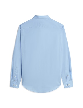 Camisa casual Tommy Hilfiger de algodón manga larga para hombre