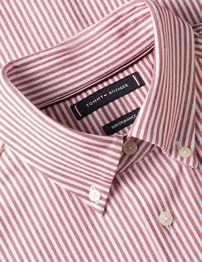 Camisa casual Tommy Hilfiger manga larga para hombre