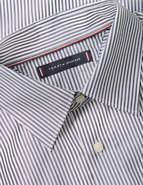 Camisa casual Tommy Hilfiger de algodón manga larga para hombre