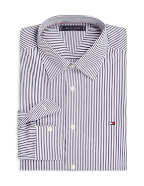 Camisa casual Tommy Hilfiger de algodón manga larga para hombre