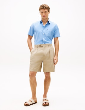 Camisa casual Tommy Hilfiger manga corta para hombre