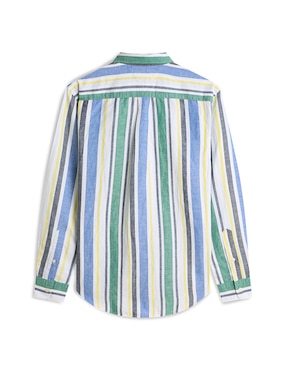Camisa casual Tommy Hilfiger manga larga para hombre