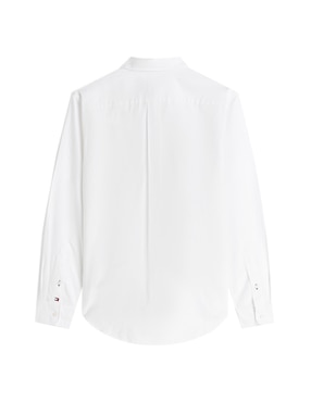 Camisa casual Tommy Hilfiger de algodón manga larga para hombre