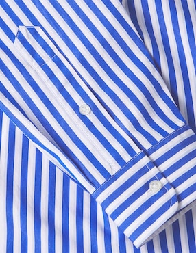Camisa casual Tommy Hilfiger de algodón manga larga para hombre