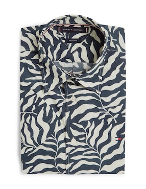 Camisa casual Tommy Hilfiger de algodón manga corta para hombre