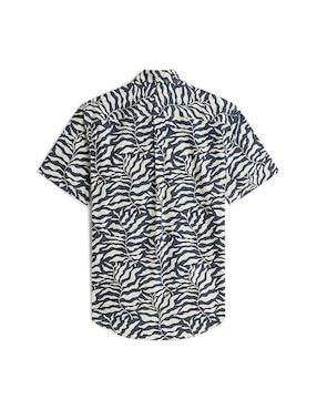 Camisa casual Tommy Hilfiger de algodón manga corta para hombre