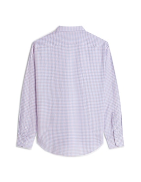 Camisa casual Tommy Hilfiger de algodón manga larga para hombre