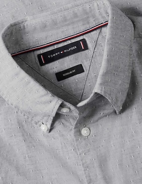 Camisa casual Tommy Hilfiger manga larga para hombre