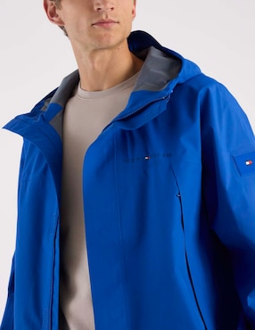 Chamarra casual Tommy Hilfiger con capucha para hombre