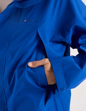 Chamarra casual Tommy Hilfiger con capucha para hombre