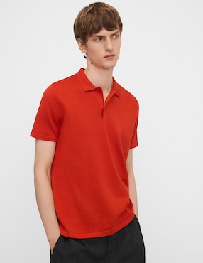 Playera tipo polo Adolfo Dominguez para hombre