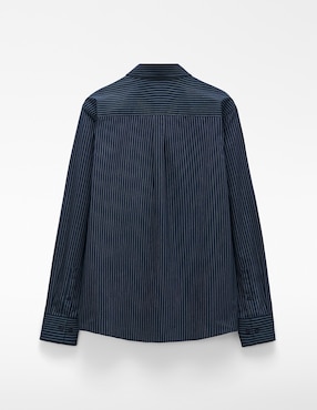 Camisa casual Adolfo Dominguez de algodón manga larga para hombre