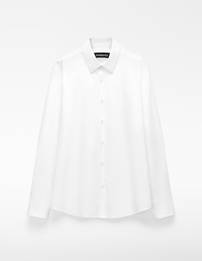 Camisa casual Adolfo Dominguez de algodón manga larga para hombre