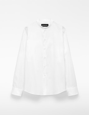 Camisa casual Adolfo Dominguez de algodón manga larga para hombre