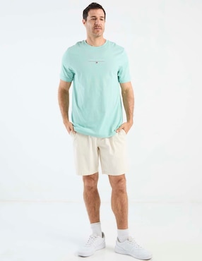 Playera Tommy Hilfiger cuello redondo para hombre