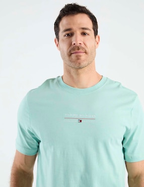 Playera Tommy Hilfiger cuello redondo para hombre