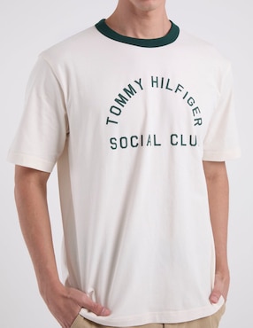 Playera Tommy Hilfiger cuello redondo para hombre