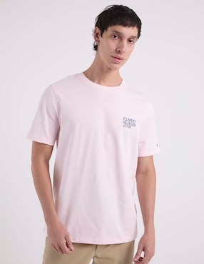 Playera Tommy Hilfiger cuello redondo para hombre