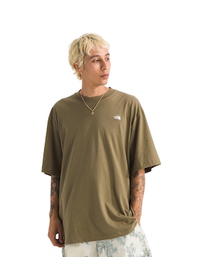 Playera The North Face cuello redondo para hombre