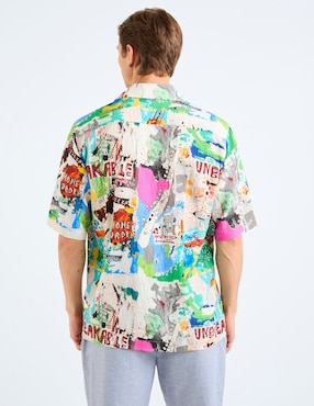 Camisa Casual Scotch & Soda manga corta para hombre