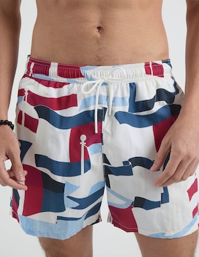 Traje de baño Tommy Hilfiger con bolsillos para hombre