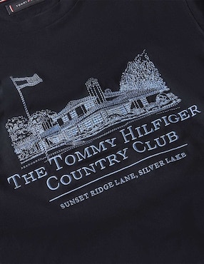 Playera Tommy Hilfiger cuello redondo para hombre